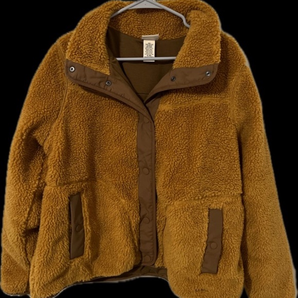 L.L. Bean Sherpa Fleece Jacket - Picture 1 of 1